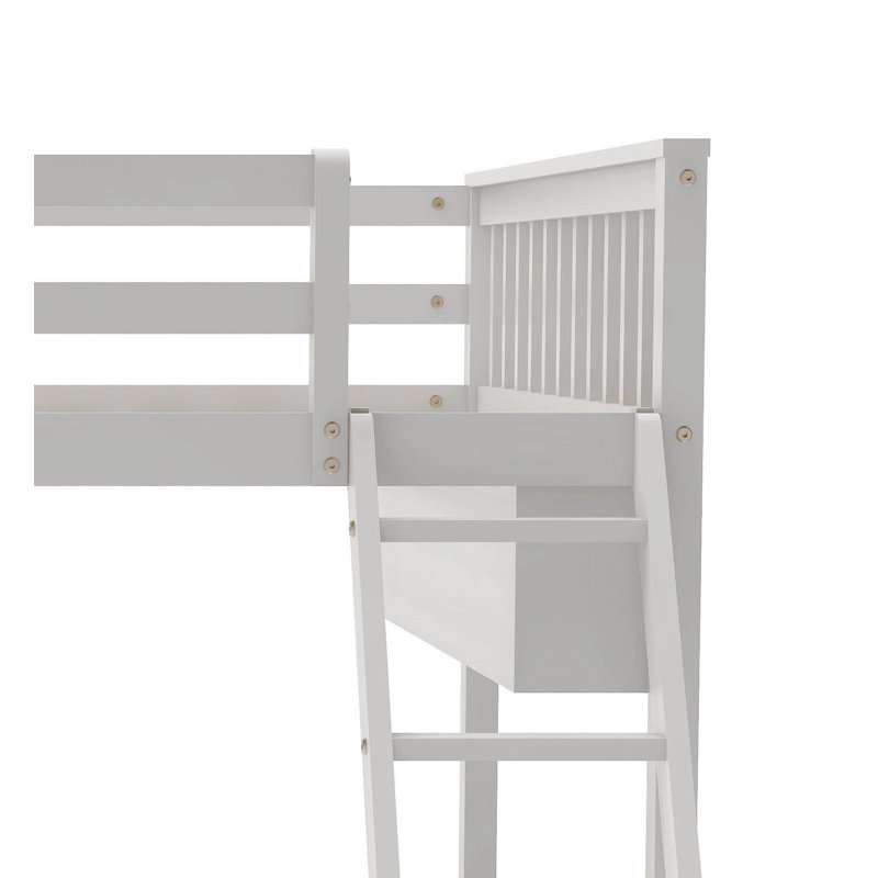 Lit pour enfant Middleburg, Complète, Blanc