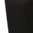 Black 13" X 32.5" Cast Stone Planter For Garden - Modern Look Option Outdoor In Enhances Yard Beauty-1148544472