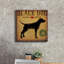 «Black Dog At Show No VT» par Ryan Fowler, estampe numérique sur toile-1116113072