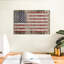 Drapeau américain Borges, grunge en bois-107678091