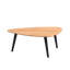 Yoder Solid Wood Three Leg Coffee Table-1498362847