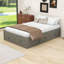Modern Wooden Platform Bed with Drawers-1656699735-1656699734