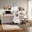 Melaniece Metal Base Computer Desk with Power Outlet-1106241949