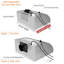 Hotte murale en acier inoxydable 36 po Awoco