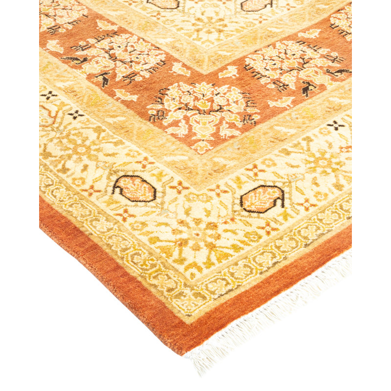Classic One-of-a-Kind 8' 1" X 8' 9" Hand Knotted Area Rug
