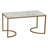 Halfmoon Engineered Wood and Iron Coffee Table-2110301477