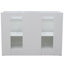 Ensemble de meuble-lavabo double 49 po Abdihamid-85641086