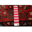 Tapis de couloir unique en laine 3 pi 3 po x 9 pi 8 po Kataleia - rouge