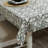 Red Barrel Studio 60X60 Artisan Block Print Tablecloth for a Distinctive Dining Look,Manikarnika(4 Seater)-2138580045