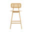 Ensemble de 2 chaises tabouret d'intérieur en bois-389826113