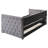 Cross Creek Grey Upholstered Twin Daybed with Trundle