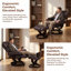 Fauteuil inclinable avec repose-pieds
