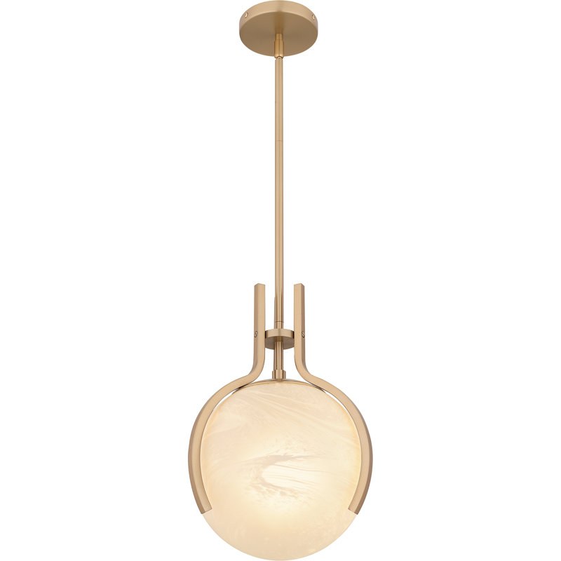 Ayriana 1-Light Pendant Light, Gold
