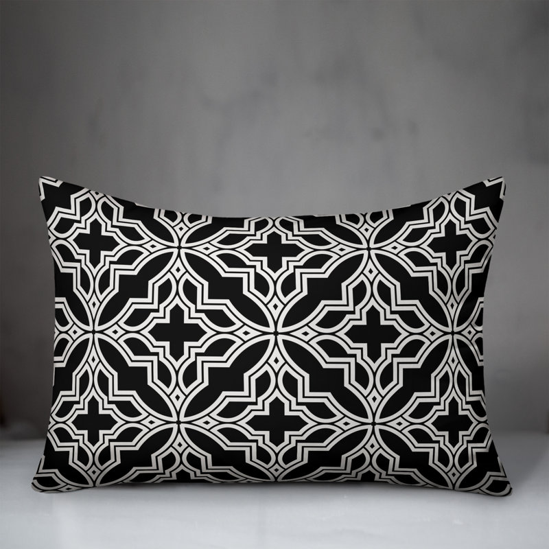  Coussin Geo, Noir