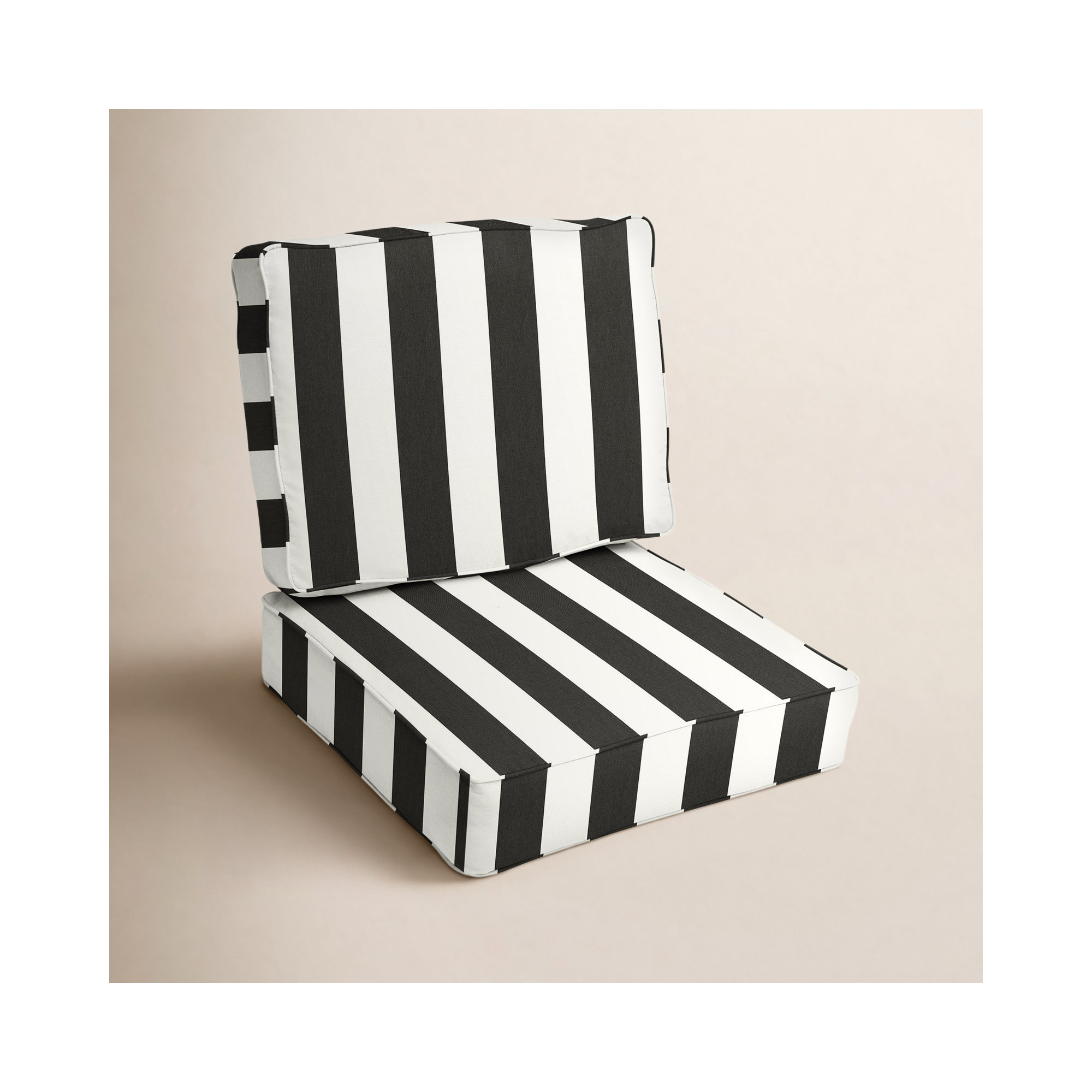 Lively Indoor/Outdoor Sunbrella Seat/Back Cushion