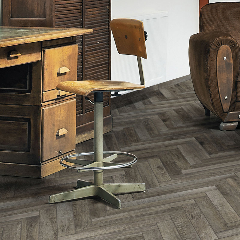 Carreau de porcelaine italien aspect bois 9,5 "x 48" Greenwood, Grège