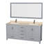 Sheffield 71" Double Bathroom Vanity Base Only-31336912