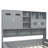 2 Drawers Daybed With Bookcase And Cabinet-1895393597-1895393586