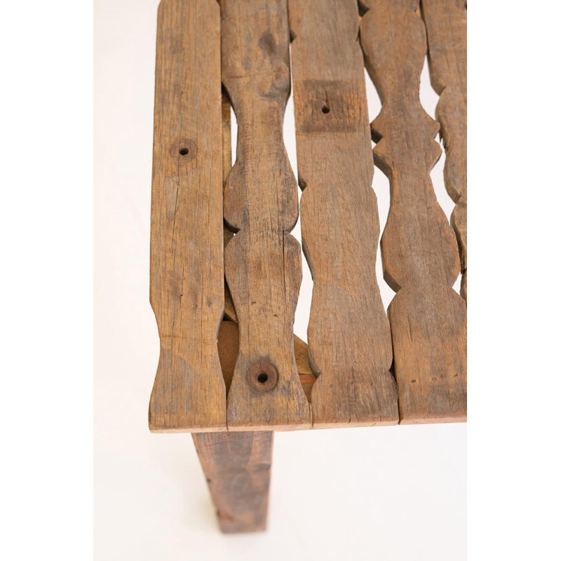 Table à manger en bois recyclé