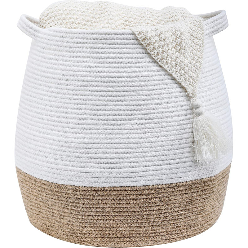 Panier de jouets en tissu