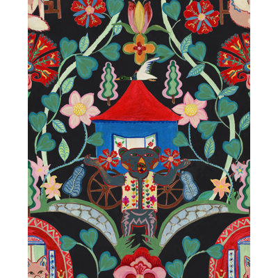 GYPSY FAIRYTALE Cream Wallpaper