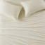Drap-housse simple 3 pièces en mélange de coton TG 50%, surface de sommeil confortable, absorbant en été, hiver chaud, ajusté pour un matelas de 16 po, comprend un plat et une taie d'oreiller, lavable à la machine