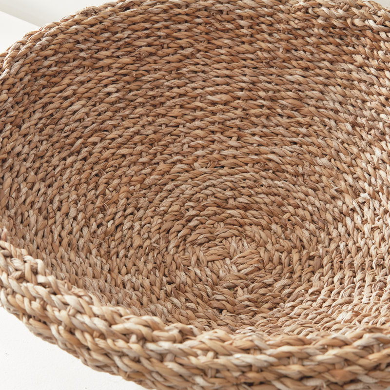 Seagrass Shallow Tapered Baskets, Set Of 3