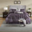 Elegant 7 Piece Bedding Sets, King Polyester Tufted Comfort For Home