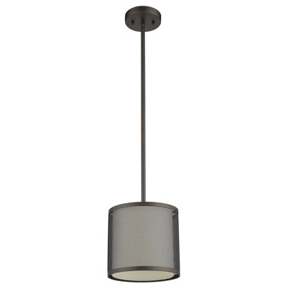 Hanceville 1 - Light Oil Rubbed Bronze Single Pendant