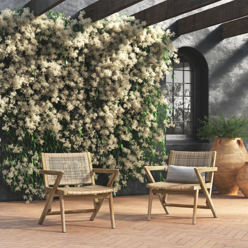 Firenze Acacia Outdoor Lounge Chairs