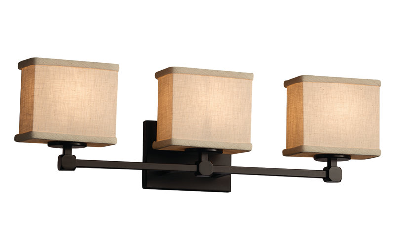 Favela 3 - Light Dimmable LED Bath Bar, Brushed Nickel, White