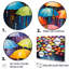 Ciel plein de parapluies colorés - décoration murale ciel-97035853-134747080