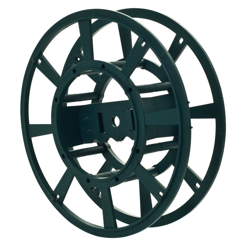 4 Extension Cord Reels with Bag - Holds 1 to 2 Cords or Christmas Light Strands Each for Organization and Tidy Storage by Stalwart