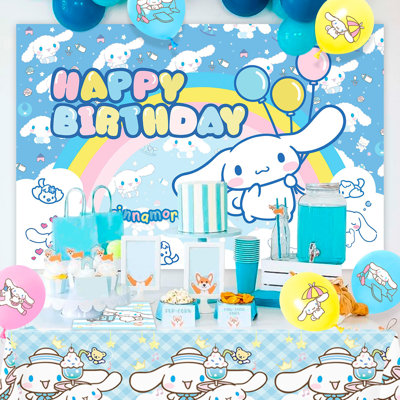 24 pcs Cinnamon Dog Birthday Party Supplies