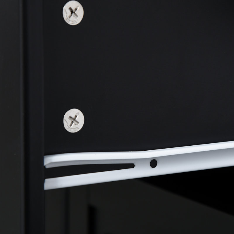 Îlot de cuisine mobile moderne avec abattant, chariot de rangement sur roulettes, armoire à 2 portes