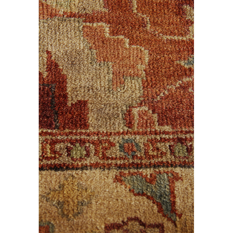 Antique Weave Oushak Wool Oriental Area Rug, Rectangle 8' x 10'