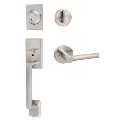 Köln Handleset with Round Thumb Turn