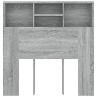 Headboard Cabinet Bedroom Home Indoor Bookcase