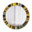 Huldar Glass Flat Wall Mirror