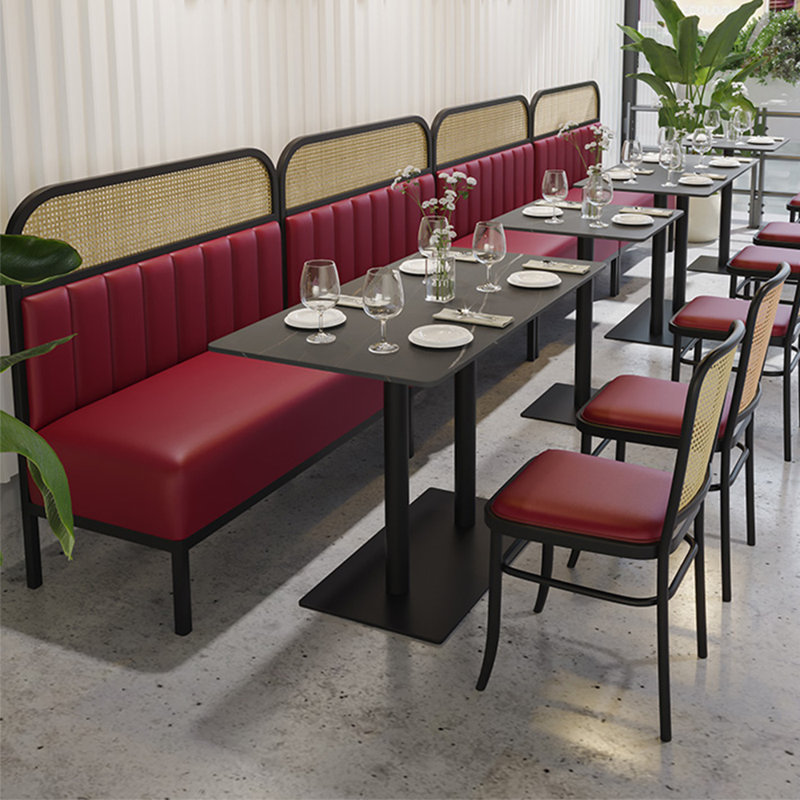 Banc rembourré en similicuir Upscale