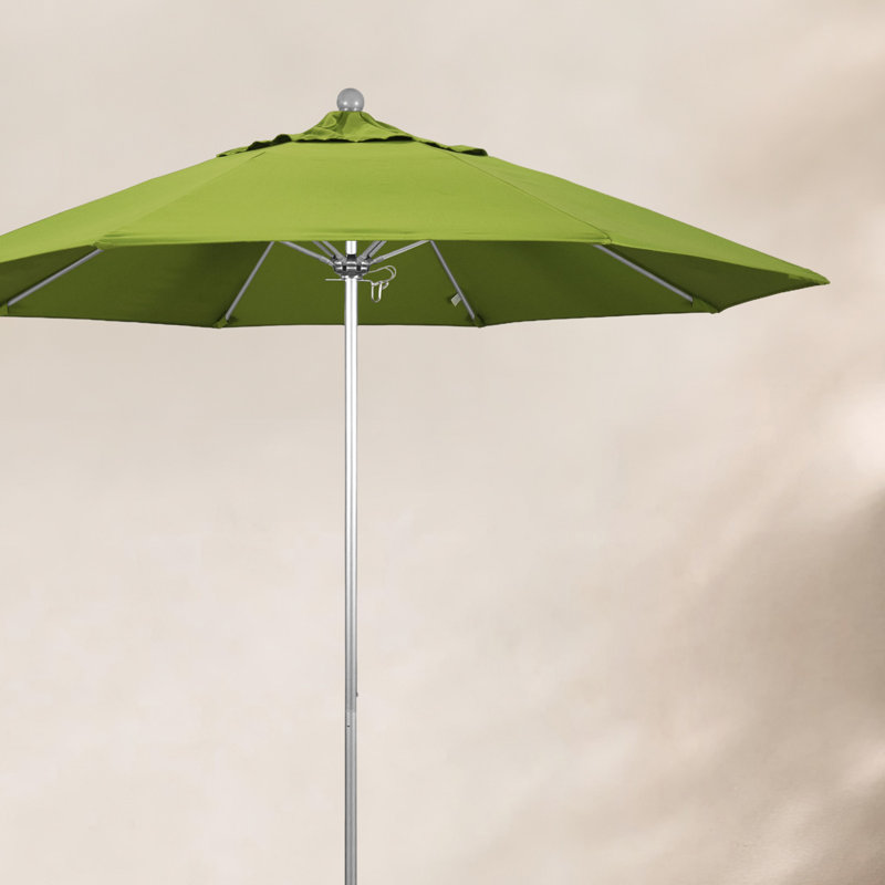 Parasol de marché 9 pi Maria, Argent argent, Ara