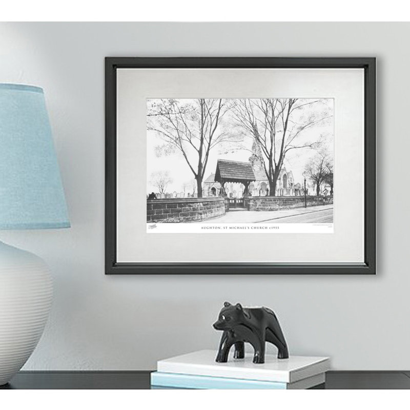 Aughton, St Michael's Church C1955 by Francis Frith - Single Picture Frame Print, 40cm H x 50cm W x 2.3cm D