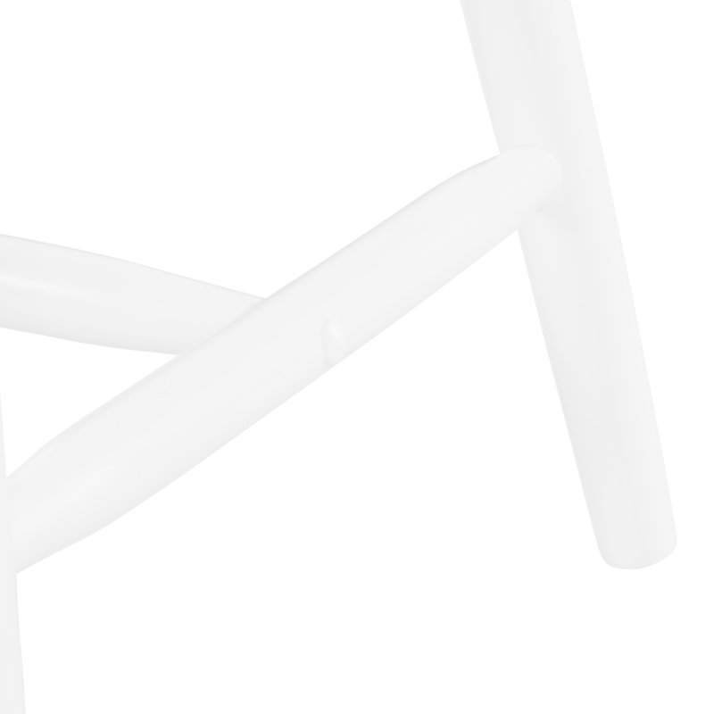 Coolidge 45.5cm H Slat Back Side Chair, White, 4