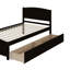 Lit plateforme simple avec deux tiroirs-2001867128