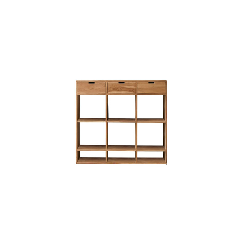 Miho Solid Wood Bookcase
