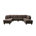 Brown Microfiber/Microsuede