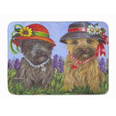 Tapis pour salle de bain Cairn Terrier