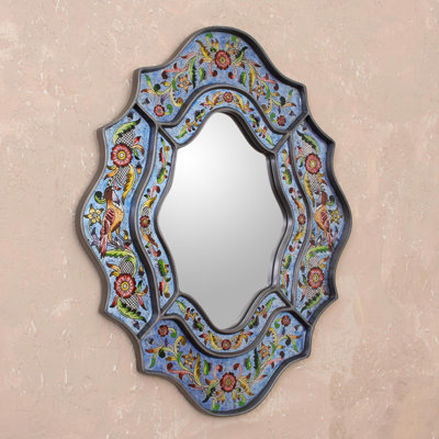 Trueblood Wood Scalloped Wall Mirror