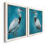 «Great Blue Heron I», ensemble de 2 peintures sur toile encadrées-950255321-950255325