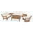 Vineyard 6-Piece Deep Seating Set-126619384-126619397